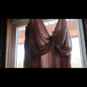 Formal sparkly pink dress